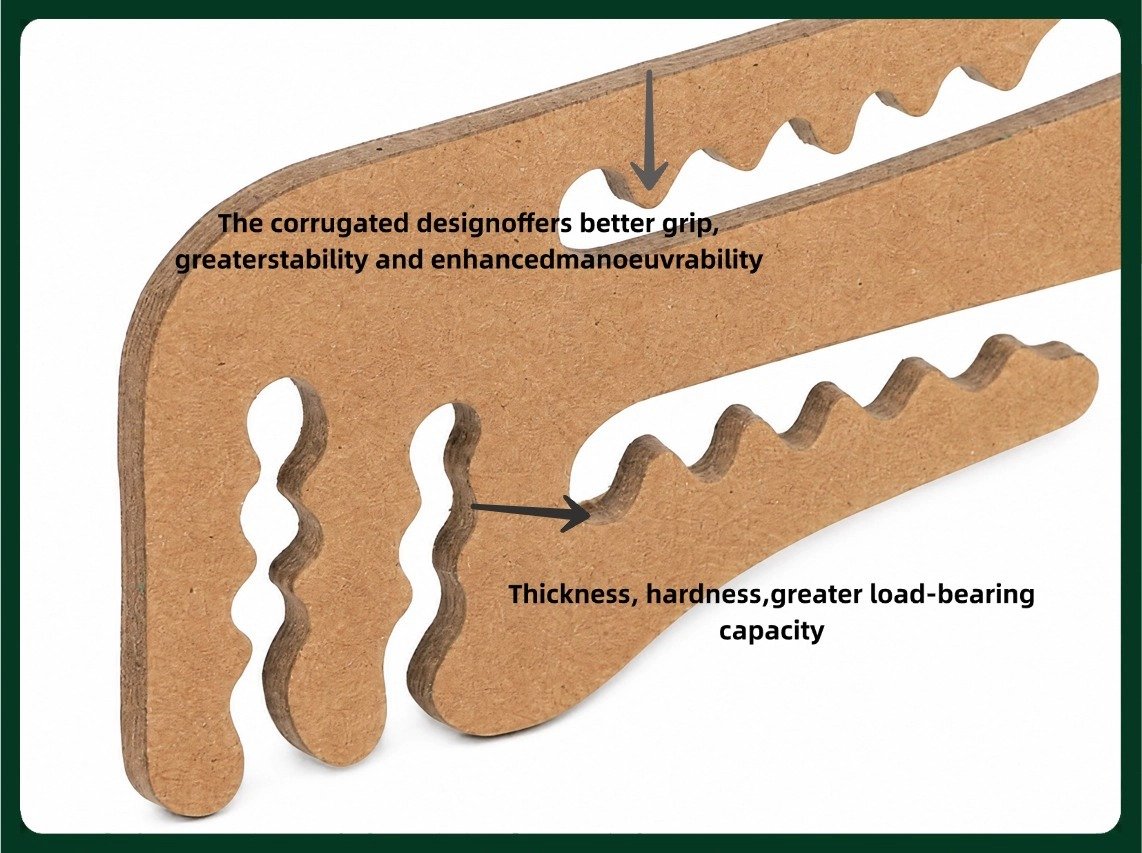recycled paper hangers Process